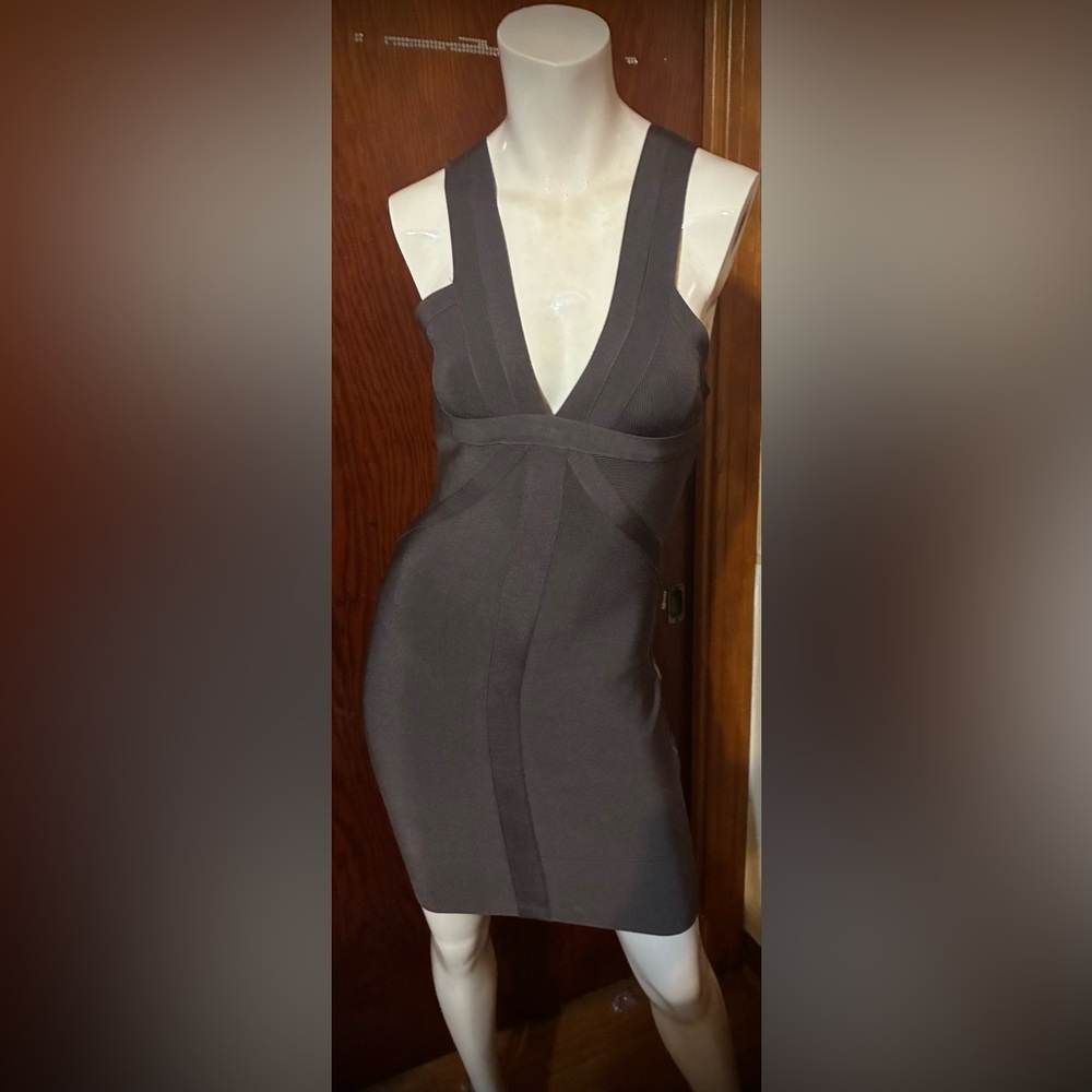 Guess By Marciano Purple Bandage Dress